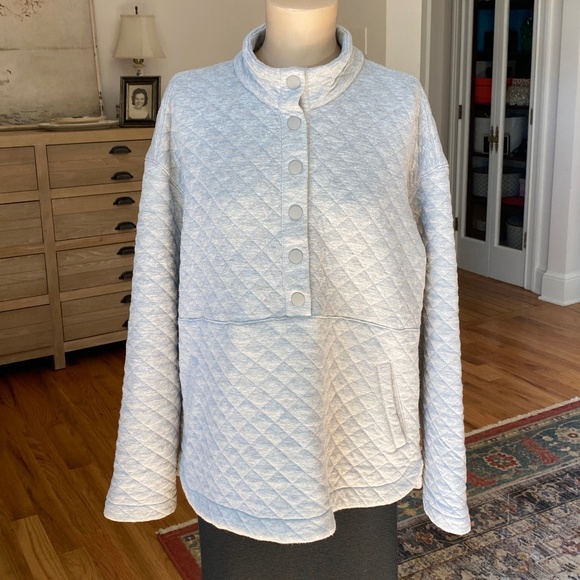 Eddie Bauer Sweatshirt with Snap Buttons - Size XL - Picture 1 of 8